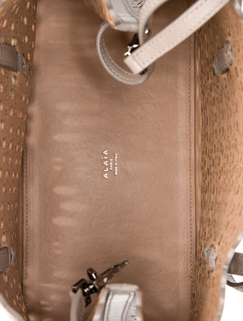 Alaïa Leather Top Handle Bag