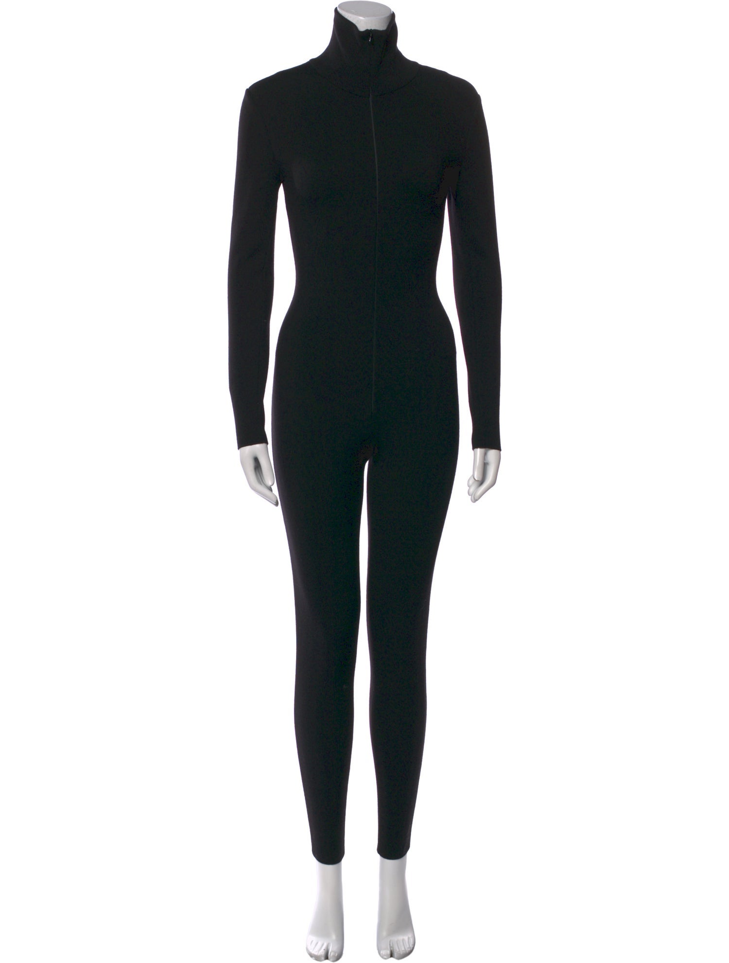 Alaïa Wool Turtleneck Jumpsuit