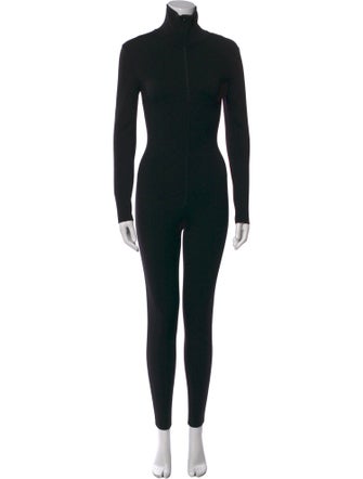 Alaïa Wool Turtleneck Jumpsuit