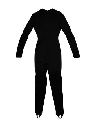 Alaïa 2022 Mock Neck Jumpsuit