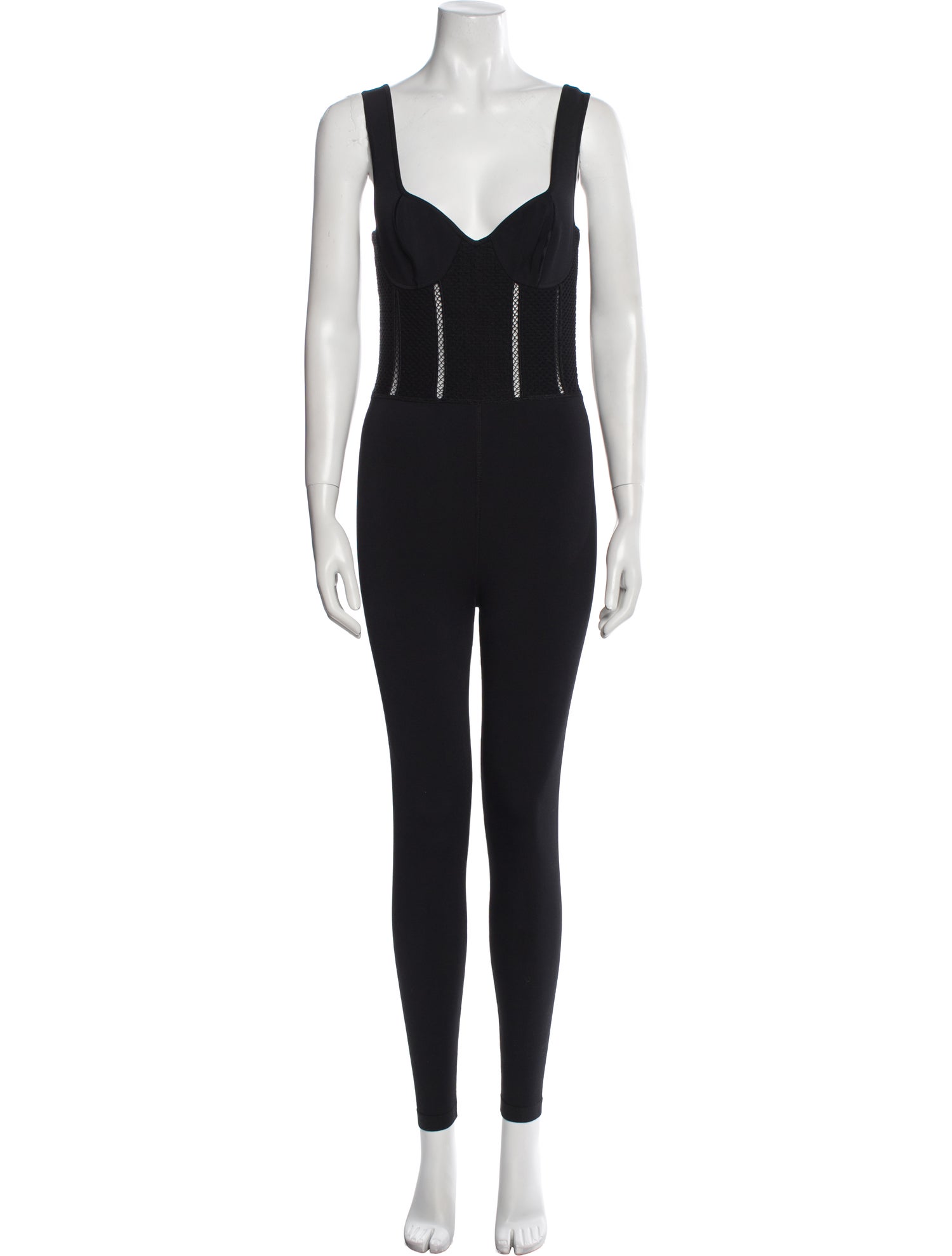 Alaïa V-Neck Jumpsuit
