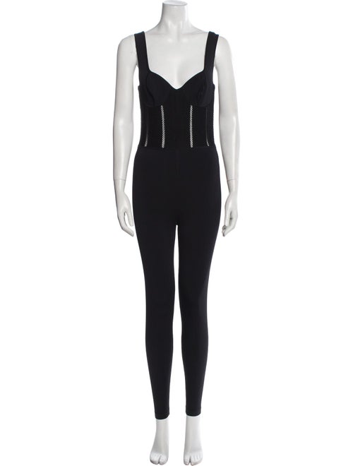 Alaïa V-Neck Jumpsuit