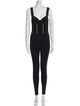 Alaïa V-Neck Jumpsuit