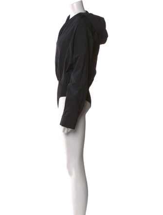 Alaïa V-Neck Long Sleeve Bodysuit