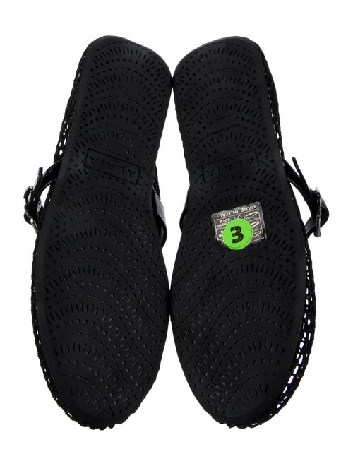 Alaïa Mesh Mary Jane Flats