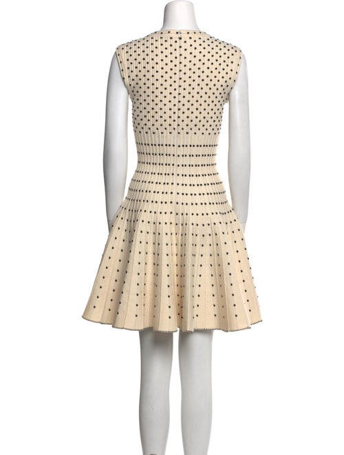 Alaïa Polka Dot Print Mini Dress
