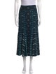 Alaïa Printed Midi Length Skirt