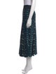 Alaïa Printed Midi Length Skirt