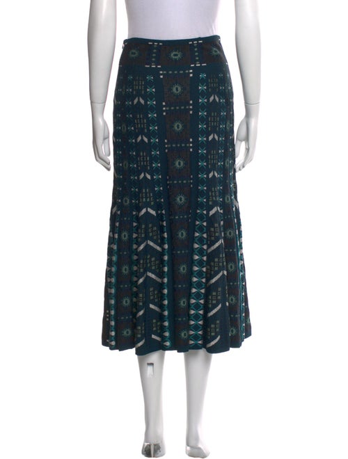 Alaïa Printed Midi Length Skirt