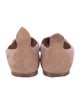 Alaïa Suede Flats