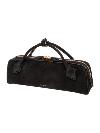 Alaïa Suede Top Handle Bag