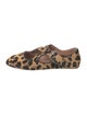 Alaïa Ponyhair Animal Print Mary Jane Flats