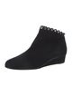Alaïa Suede Eyelet Trim Boots