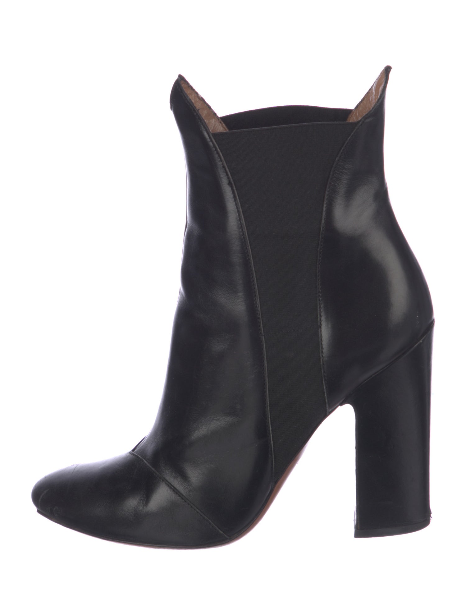 Alaïa Leather Chelsea Boots