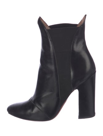 Alaïa Leather Chelsea Boots