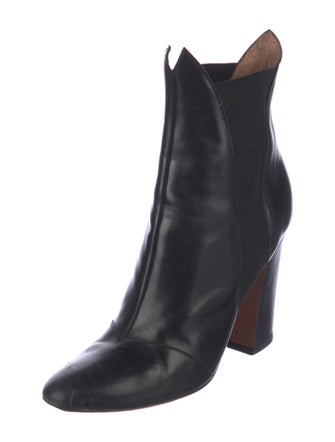 Alaïa Leather Chelsea Boots