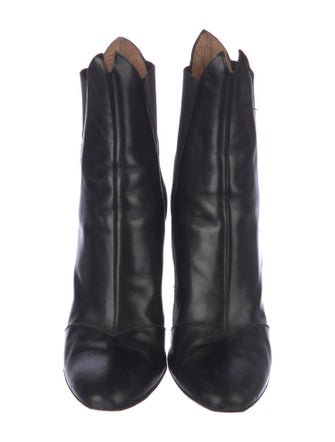 Alaïa Leather Chelsea Boots