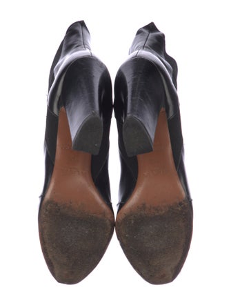 Alaïa Leather Chelsea Boots