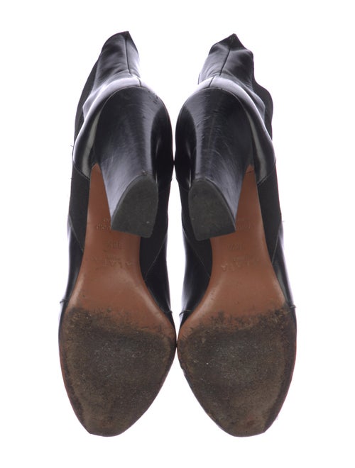 Alaïa Leather Chelsea Boots