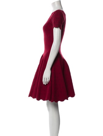 Alaïa Wool Mini Dress