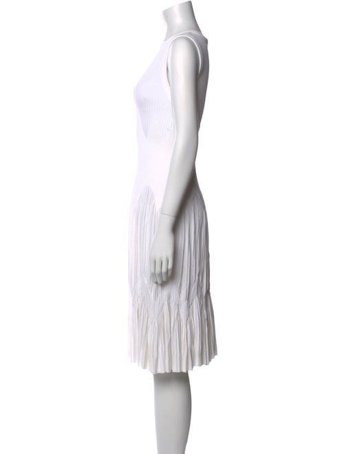 Alaïa Striped Knee-Length Dress