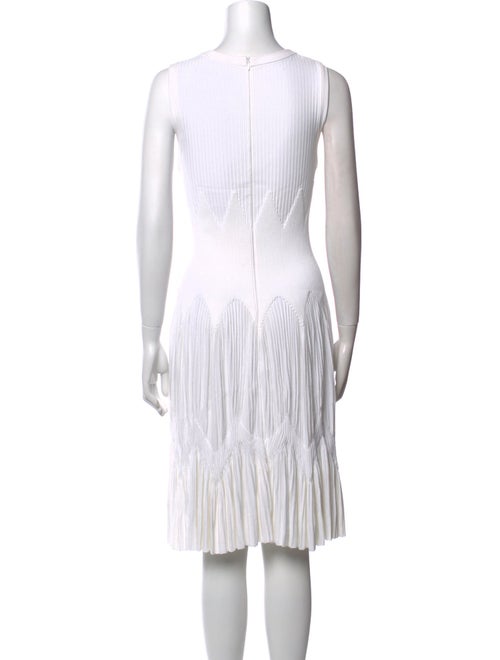 Alaïa Striped Knee-Length Dress