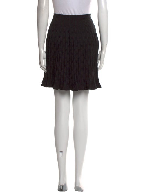 Alaïa Pleated Accents Mini Skirt