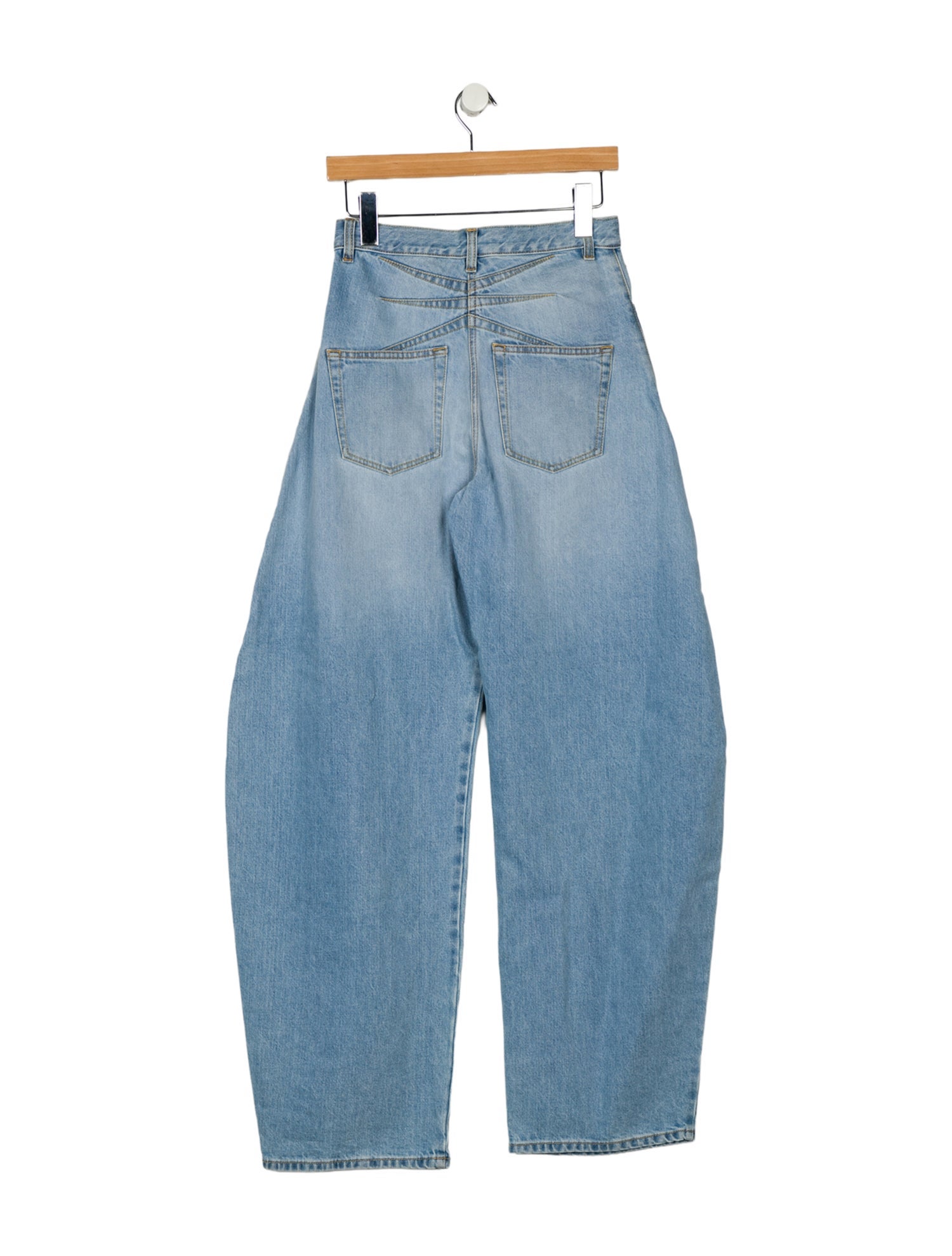 Alaïa High-Rise Wide Leg Jeans w/ Tags