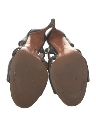 Alaïa Leather Sandals