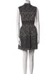 Alaïa Animal Print Mini Dress