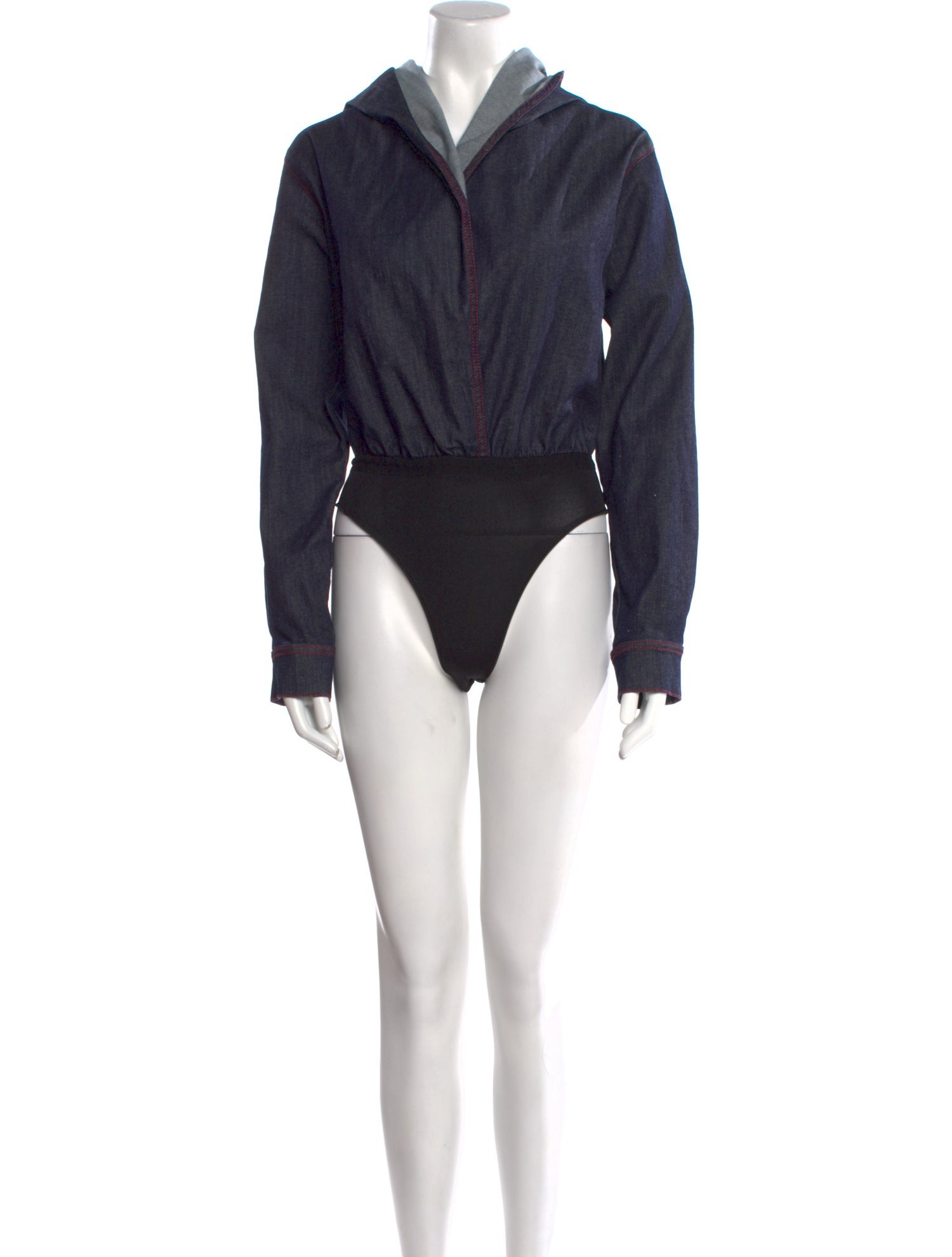 Alaïa Turtleneck Long Sleeve Bodysuit