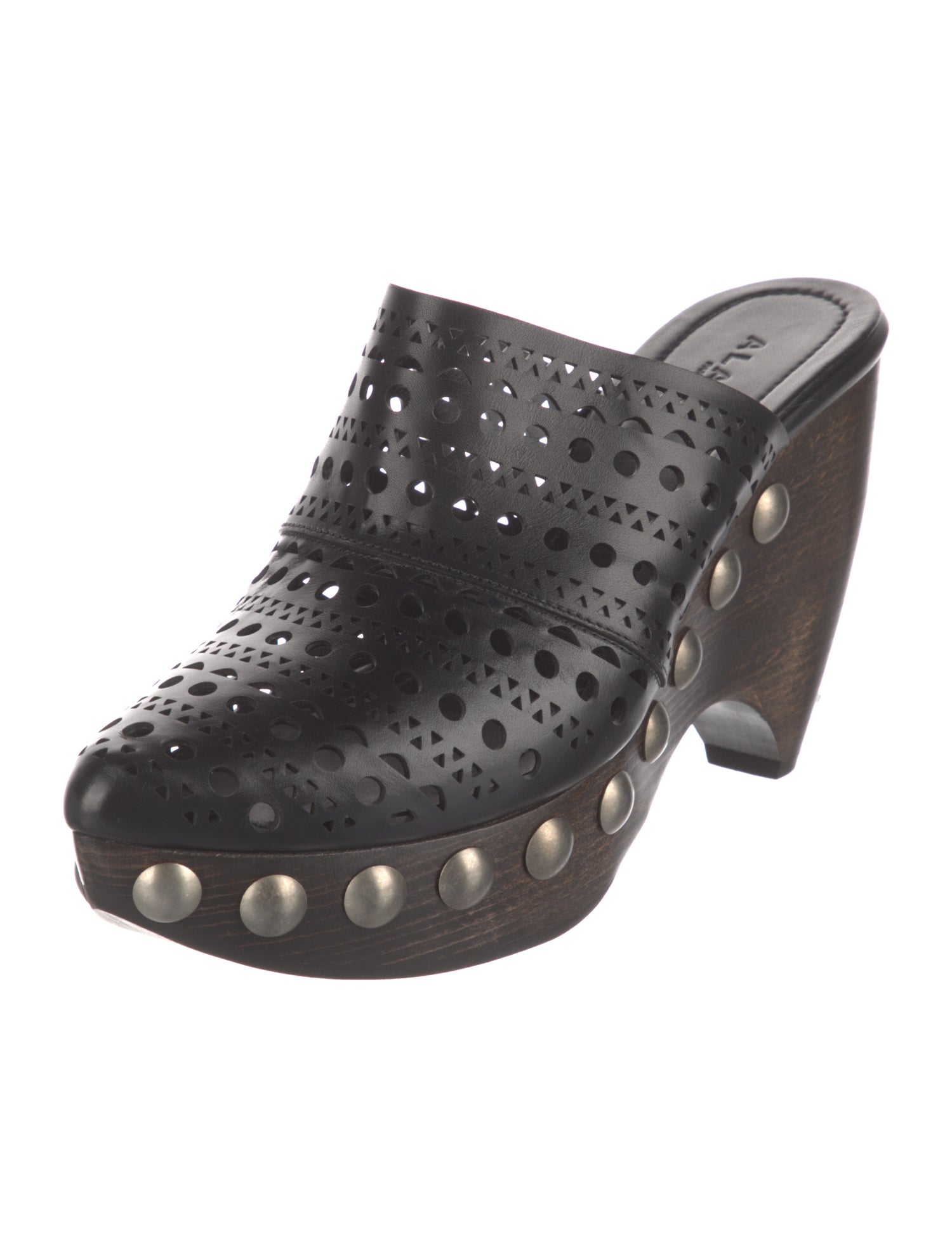 Alaïa Leather Mules