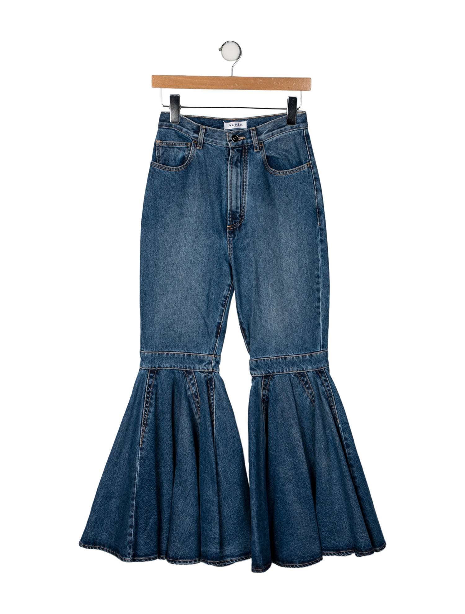 Alaïa 2022 Wide Leg Jeans
