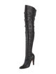 Alaïa Leather Studded Accents Boots
