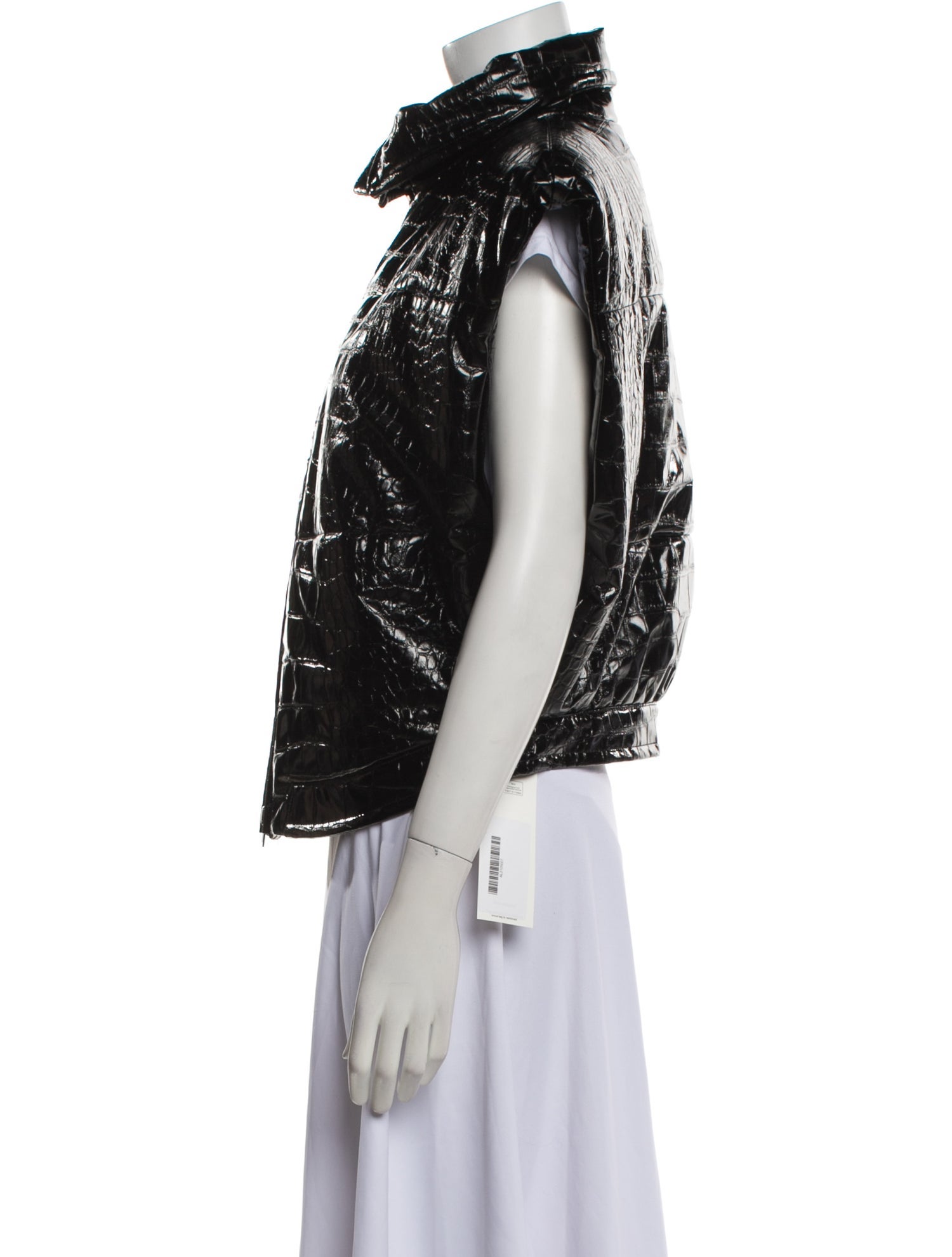 Alaïa 2023 Embossed Leather Vest