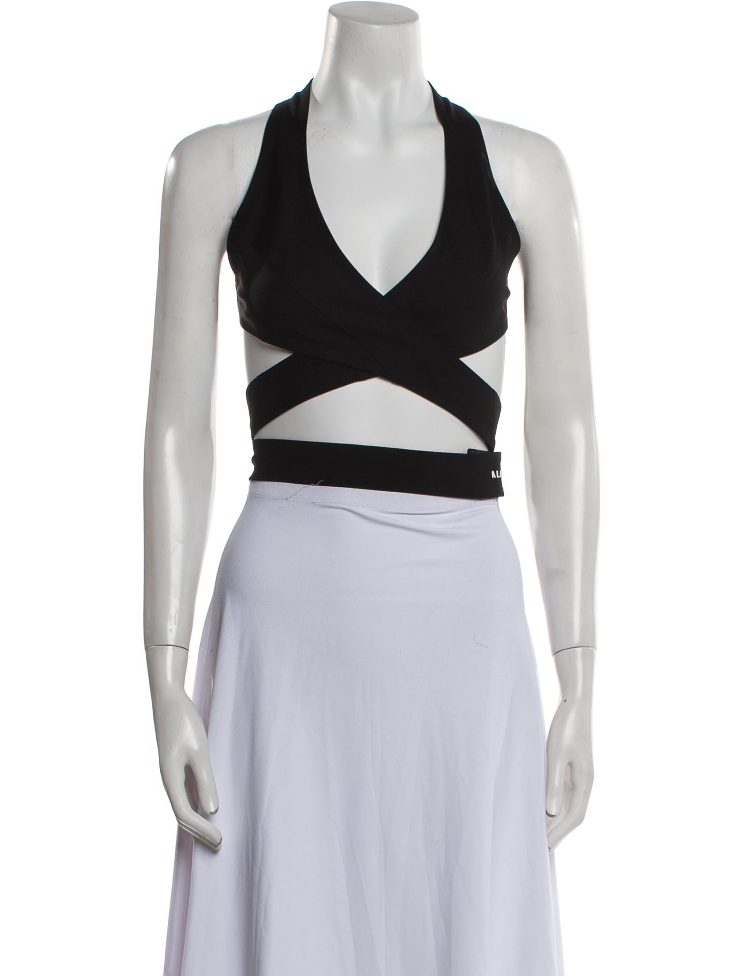 Alaïa 2024 V-Neck Crop Top