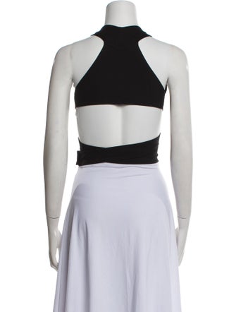 Alaïa 2024 V-Neck Crop Top