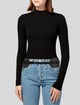 Alaïa Wide Leather Waist Belt