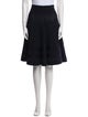 Alaïa Virgin Wool Knee-Length Skirt
