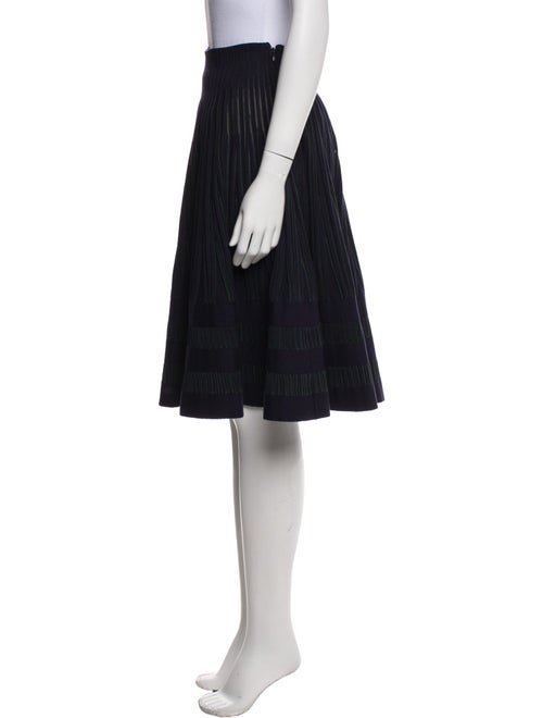 Alaïa Virgin Wool Knee-Length Skirt