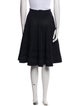 Alaïa Virgin Wool Knee-Length Skirt