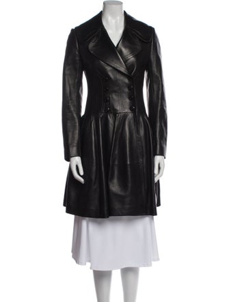 Alaïa Leather Coat