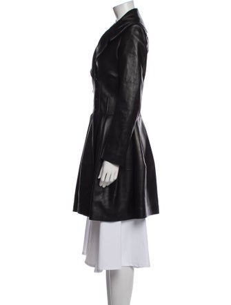 Alaïa Leather Coat