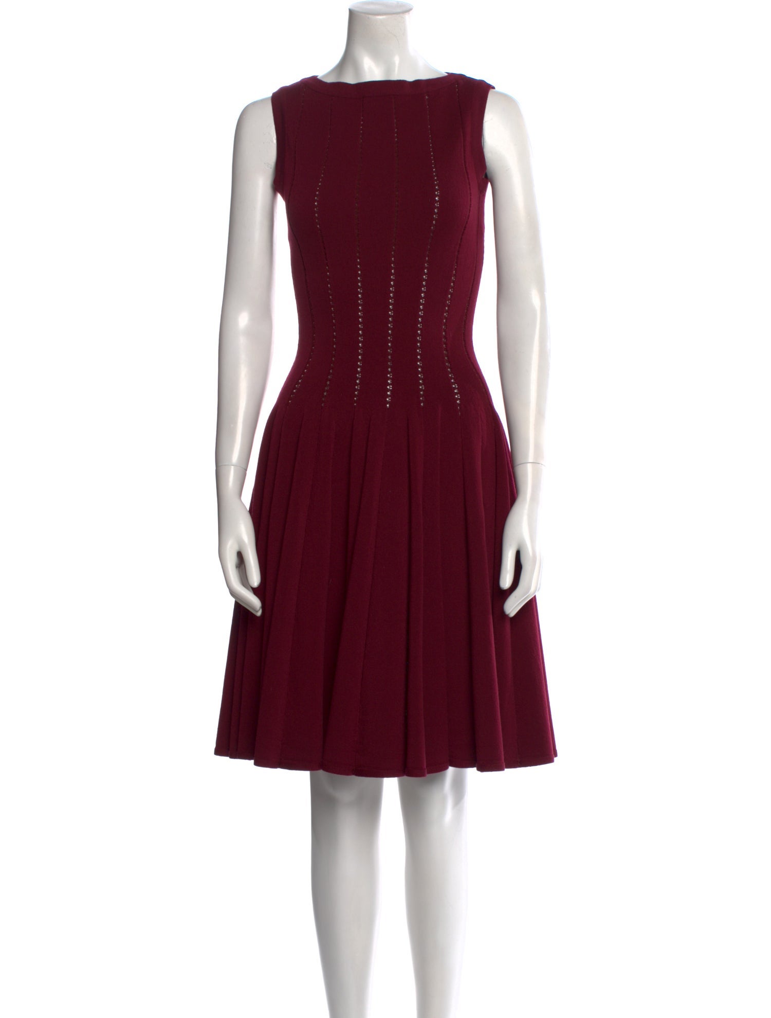 Alaïa Wool Knee-Length Dress