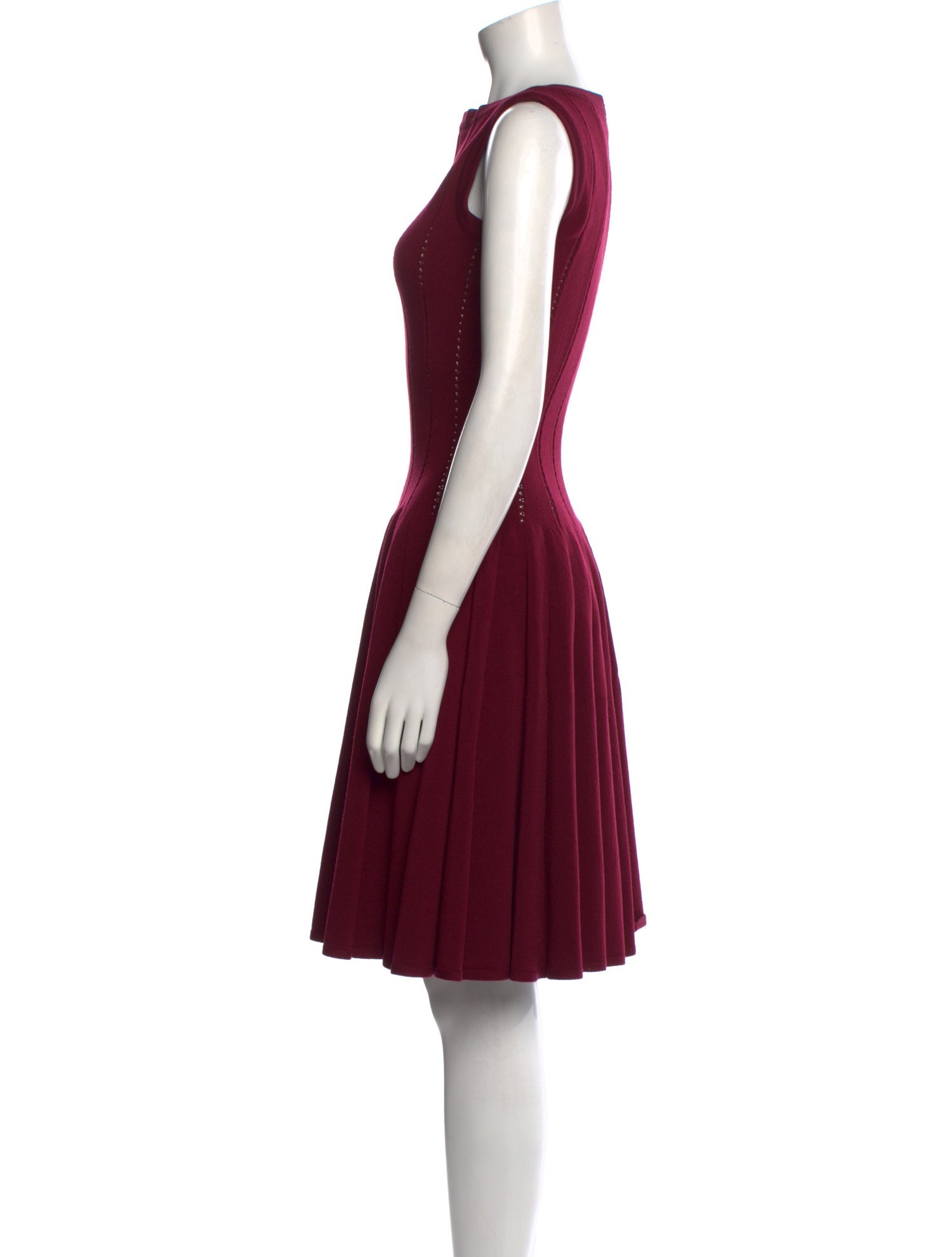 Alaïa Wool Knee-Length Dress