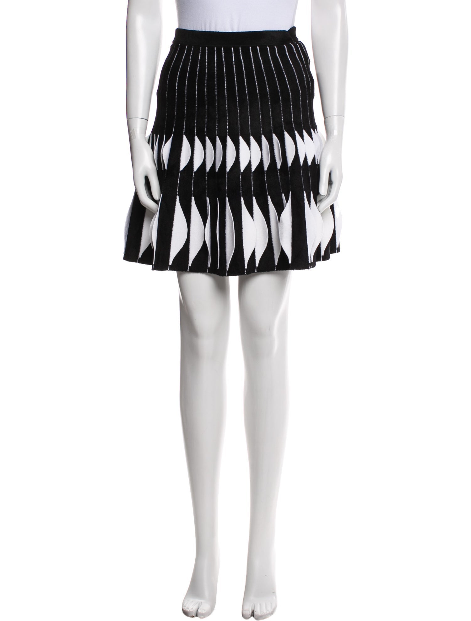 Alaïa Printed Mini Skirt w/ Tags