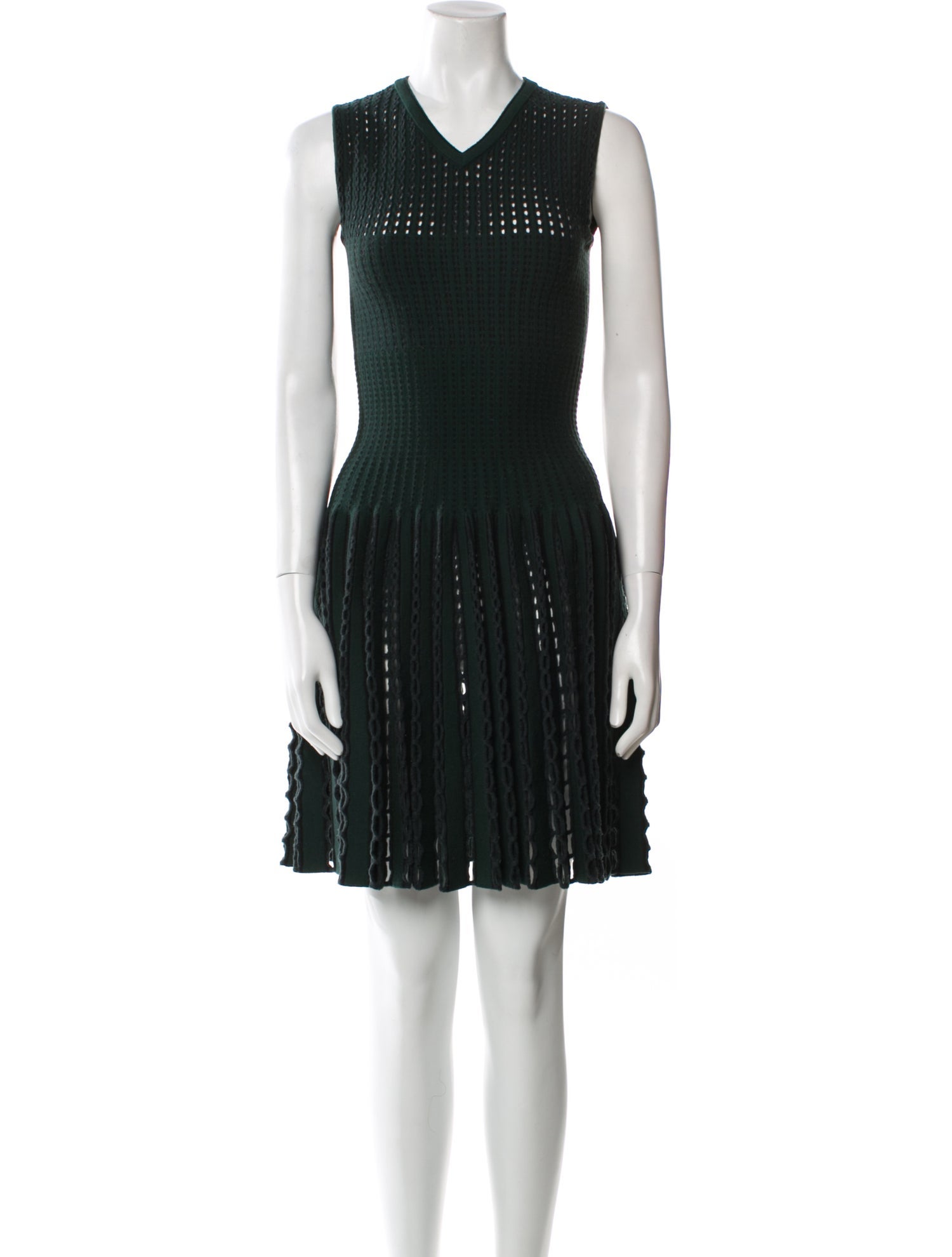 Alaïa Virgin Wool Mini Dress