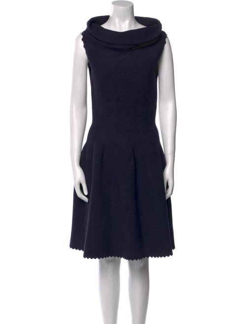 Alaïa Virgin Wool Knee-Length Dress