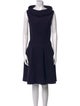 Alaïa Virgin Wool Knee-Length Dress