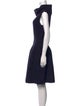 Alaïa Virgin Wool Knee-Length Dress